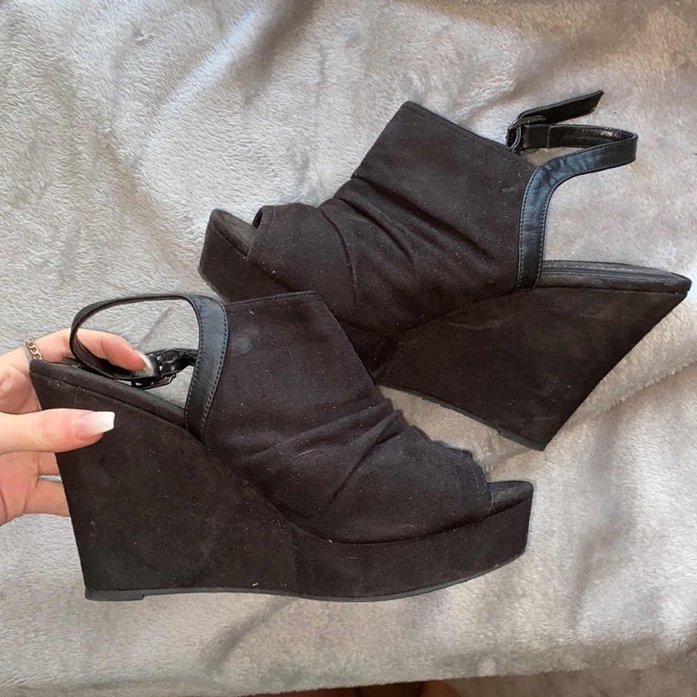 Manhattan Collection platform heels